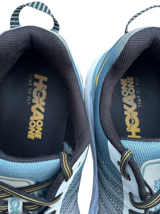 Hoka One One Clifton 6 Wide Men\'s 9 2E Running Shoes Blue ? main image 6